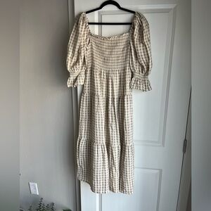 Kiko Dress by Nothing Fits But in Gingham